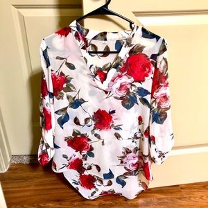 Floral blouse
